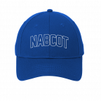 Baseball cap with embroidered NABCOT logo delivered USPS